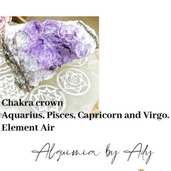 Alquimia Purple and Gold Earrings - Picture 5 of 6